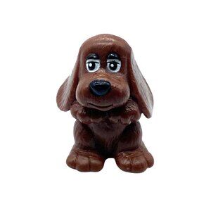 Vtg 1984 Pound Puppies Figure Cake Topper Plastic PPV Miniature Child Birthday